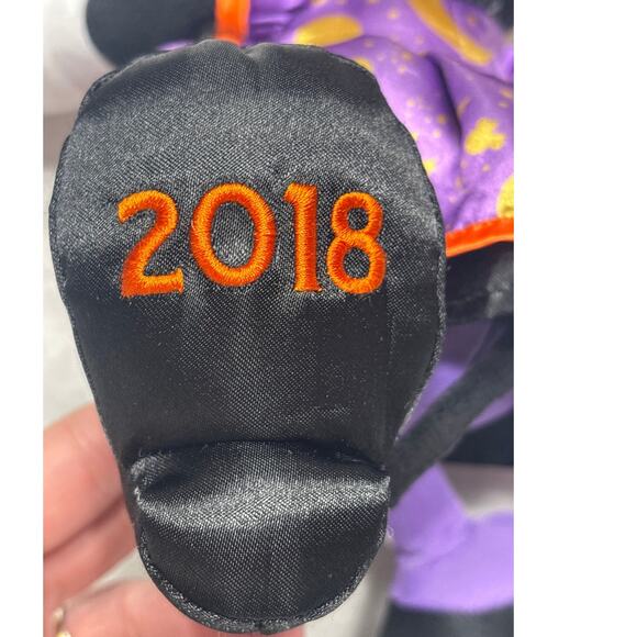 Disney Store Halloween Mickey & Minnie Plush Pair 15" 2018 Preowned - Picture 11 of 13